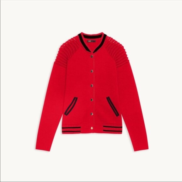 Maje wool cardigan - Picture 4 of 16